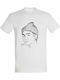 T-Shirt Unisex "BTS Suga Kpop" Weiß