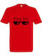 T-shirt unisex " Thug Life ", Rot