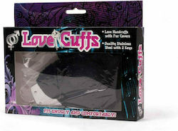 Seven Creations Love Cuffs with Plush Χειροπέδες Black Seven Creations Love Cuffs with Plush Χειροπέδες Black