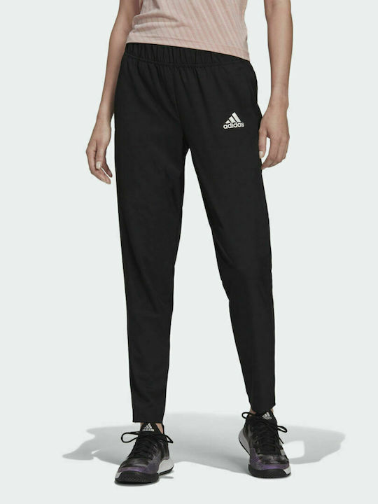 Adidas Adicolor Essentials Παντελόνι Γυναικείας Φόρμας με Λάστιχο Μαύρο  Fleece H06629 | Skroutz.gr