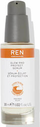Ren Clean Skincare Glow Protect Face Serum 30ml