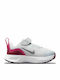 Wearallday Kids Sports Shoes Running with Hoop & Loop Closure Gray