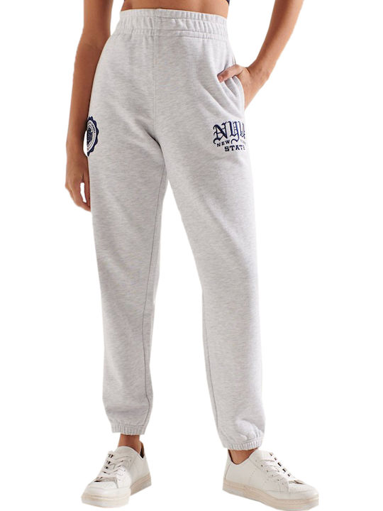 Superdry The 5th Down High Waist Sweatpants Jog...