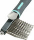 Zolux ANAH Dog Comb Small for Long-Haired Dogs for Coat Grooming Black