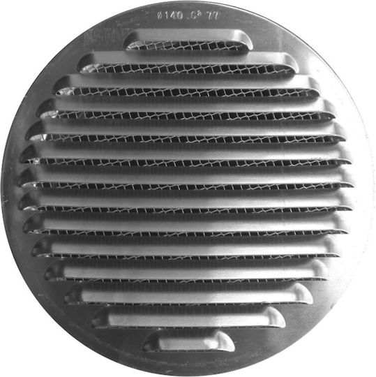 Karkon Vent Louver 14x14cm Round with Screen