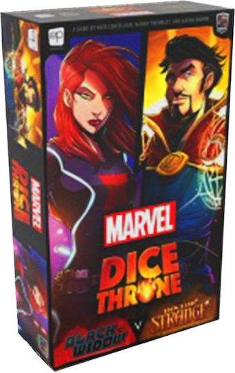 Board Game Marvel Dice Throne: Black Widow v. Doctor Strange for 2 Players 8+ Years Old DT011-753 (EN) USAopoly