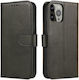 Hurtel Magnet Elegant Book Piele artificială Negru (Motorola Moto G100 / Edge S)