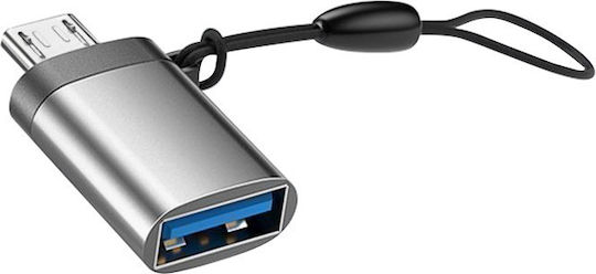 Leewello Μετατροπέας micro USB male σε USB-A female 1τμχ HD-012