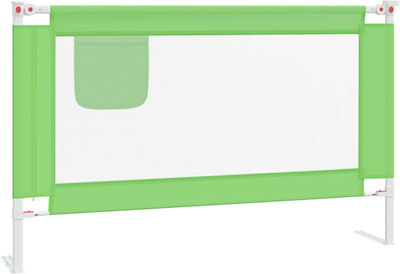 vidaXL Pliabil Pat Rails în Culoare Verde 120x25x95εκ. 1buc