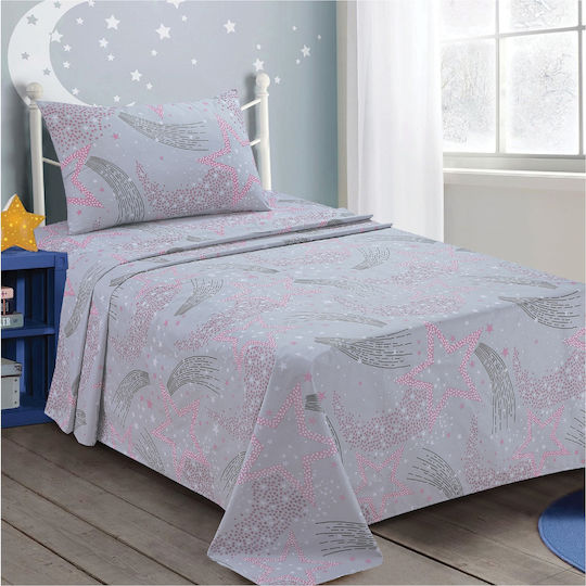 Lino Home Kinderdecken Semi-Doppel Aksa Rosa 160x240cm