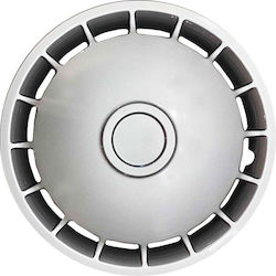 Auto Gs KT-135 Car Hubcaps 15" Silver 4 Pieces