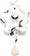 La Millou Crib Decorative Pillow with Music White 21x21cm Bright Luna