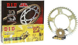 DID Chain & Sprocket Kit (15-44-520) for Aprilia Pegaso 650 Factory 2007-2009