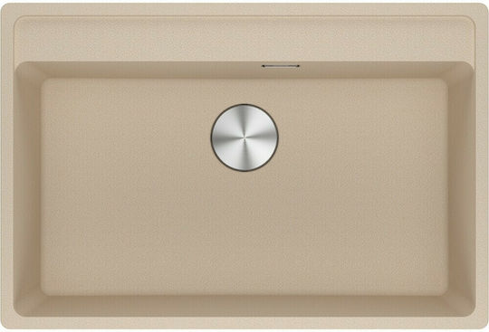 Franke Maris MRG 610-72 TL 3149000286 Drop-In Spüle aus Verbundgranulat B76xT51cm Beige