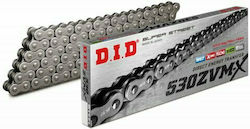 DID Drive Chain 530 for Kawasaki VN 800 Classic for Suzuki GSX-R 1000 for Yamaha XJR 1300 112L