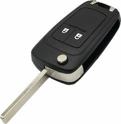 Τηλεκοντρόλ Opel Αναδιπλούμενο Κλειδί Αυτοκινήτου με Κουμπιά & Immobilizer για Opel Astra