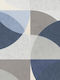 Wallpaper Circles Blue 1015008 53x1000cm