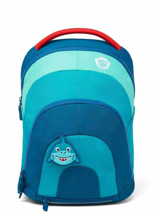 Affenzahn Daydreamer Shark School Bag Backpack Kindergarten in Blue color