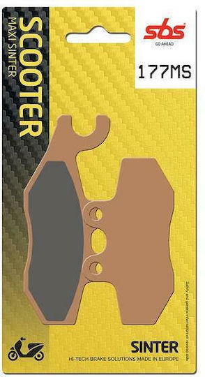 SBS Motorcycle Brake Pads Front-Rear FA353 Maxi Scooter for Gilera Runner / Nexus Piaggio Beverly 125 / MP3