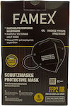 Famex Μάσκα Προστασίας FFP2 σε Μαύρο χρώμα 10τμχ