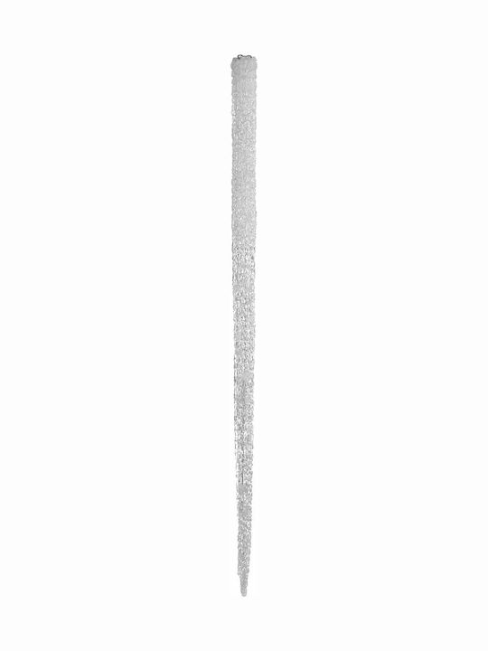 JK Home Decoration Christmas Plastic Figure Ceiling Pendant Silver 170x170cm