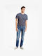 511 Ανδρικό Παντελόνι Τζιν με Slim Narrow Εφαρμογή Dark Blue Denim