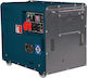 Bormann Pro BGB9500 Leise Generators Erdöl mit Kickstart, Rädern und maximaler Leistung 7.5kVA