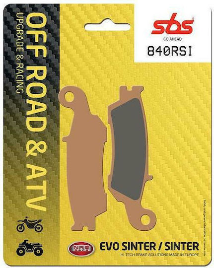 SBS Motorcycle Brake Pads Front Yamaha YZ 125 08-12 / YZ 250 08-12 / YZF 250 07-12 for Yamaha YZ 125 / YZ 250