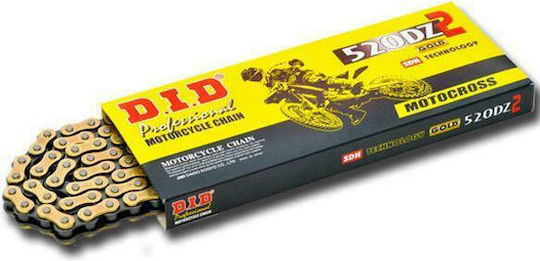 DID Drive Chain 520 for BMW F 650 GS for Kawasaki KXF 250 for Yamaha YZ250F / Suzuki DRZ 400 112L