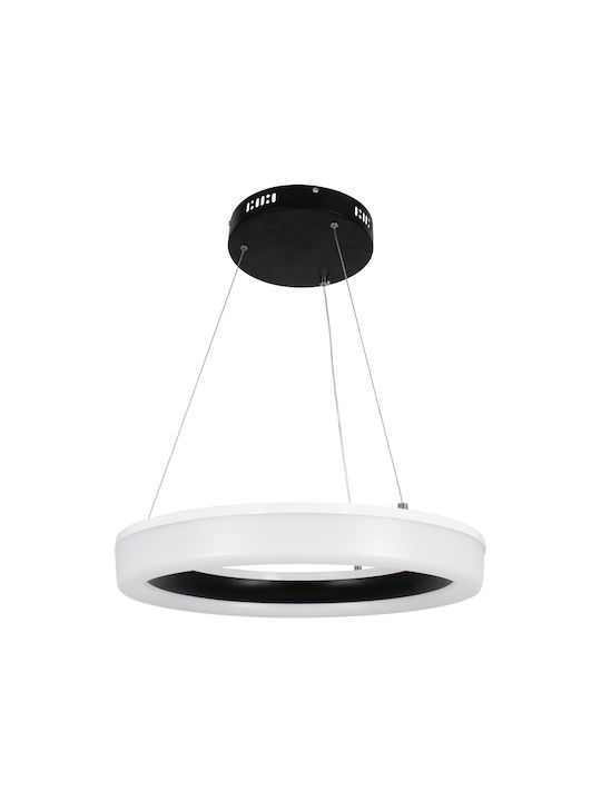 GloboStar Ariana Pendant Light LED with Warm to Cool White Light Black