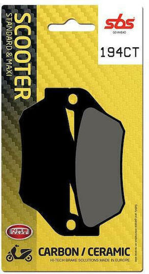 SBS Motorcycle Brake Pads Front Yamaha YP 125R ie X-Max 06-09 YP 250 X-Max 05-09 for Yamaha X-MAX