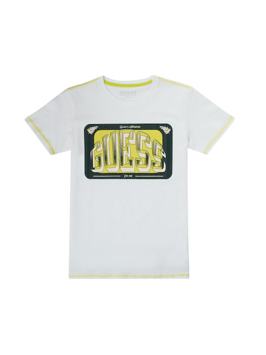 Guess Kids' T-shirt White Belia