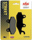 SBS Τακάκια Μοτοσυκλέτας Εμπρός Honda Cbf 250 04'-06' / VT 125 Shadow 99'-07' / Xl 125 Varadero 01'-12'