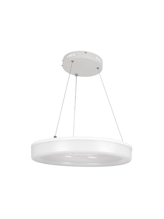 GloboStar Ariana Pendant Light LED with Warm to Cool White Light White