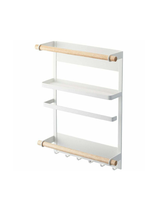 Yamazaki Magnetische Aufbewahrungsbasis Für Kühlschrank Tosca Wh