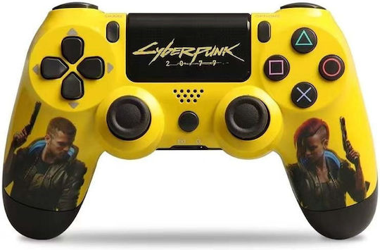 Doubleshock Cyberpunk 2077 Wireless Gamepad for PS4 Cyberpunk 2077