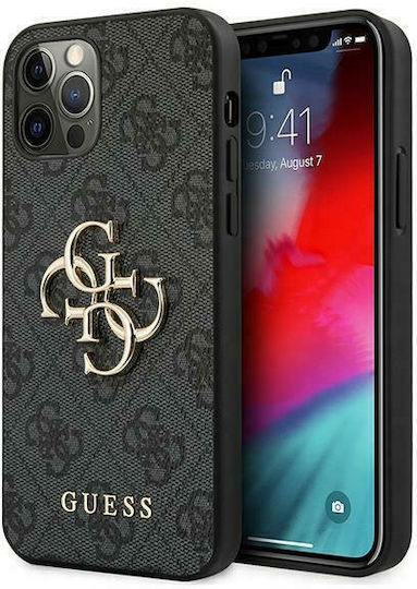 Guess Back Cover Plastic Gray (iPhone 12 Pro Max)