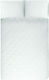 Makis Tselios Home Schutzauflage King Size mit Rock Weiß 180x200+30cm