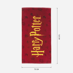 Harry Potter Παιδική Πετσέτα Θαλάσσης Κόκκινη Harry Potter Harry Potter Παιδική Πετσέτα Θαλάσσης Κόκκινη Harry Potter