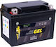 Intact GEL Motorradbatterie 210A mit Kapazität 11Ah