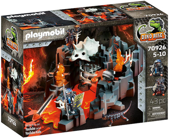 Playmobil Dino-Aufstieg Wächter der Lavaquelle für 5-10 Jahre