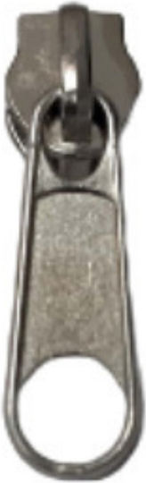 JGS S.A. Reißverschluss Silber