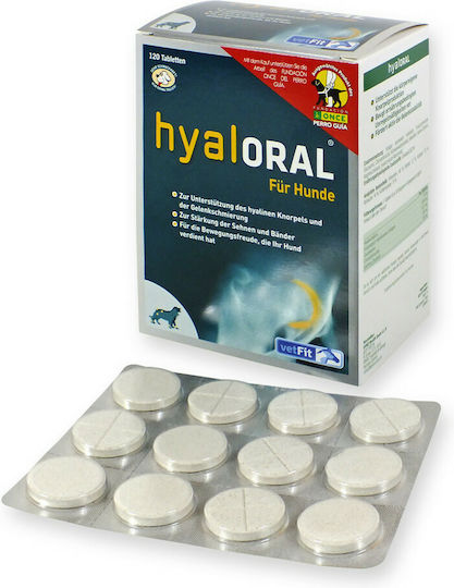 Pharmadiet HyalORAL Πολυβιταμίνες Σκύλου σε Δισκία 12 tabs για Αρθρώσεις