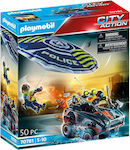 Playmobil Stadt Aktion Police Parachute with Amphibious Vehicle für 5-10 Jahre