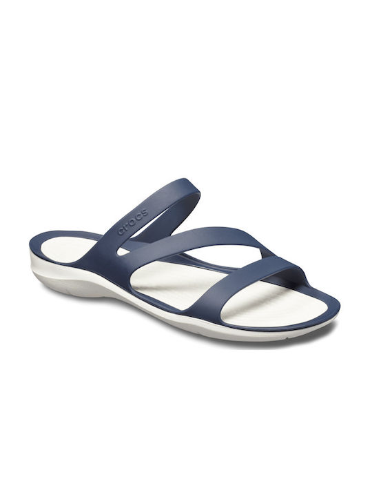 Crocs Swiftwater Women's Flip Flops Navy Blue 2...