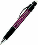 Faber-Castell Plus 1641307 Μηχανικό Μολύβι 0.7mm με Γόμα Μπορντό