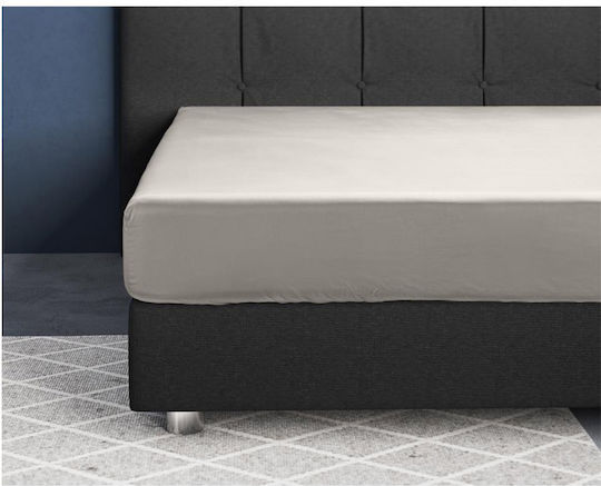 Primaviera Deluxe King Size 180x200+30εκ. με Λάστιχο Κρεμ