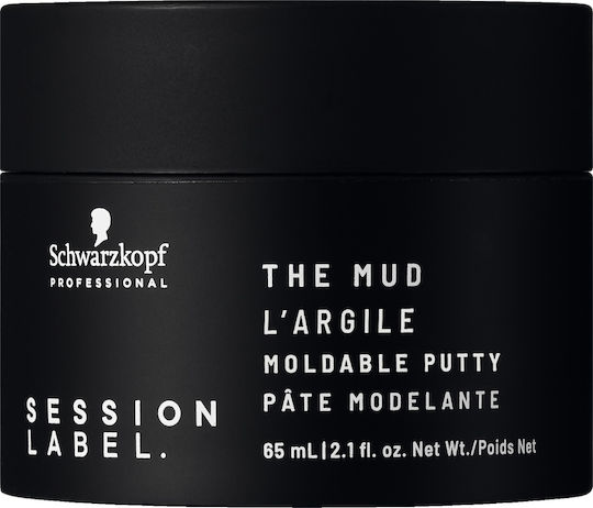 Session Label The Mud Pomade για Μεσαίο Κράτημα & Ματ Αποτέλεσμα 65ml