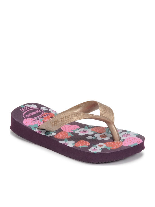 Havaianas Șlapi pentru copii Flip Flops Violet ...