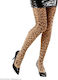 Leopard Socks/Tights for Carnival in Coffee color 1pcs